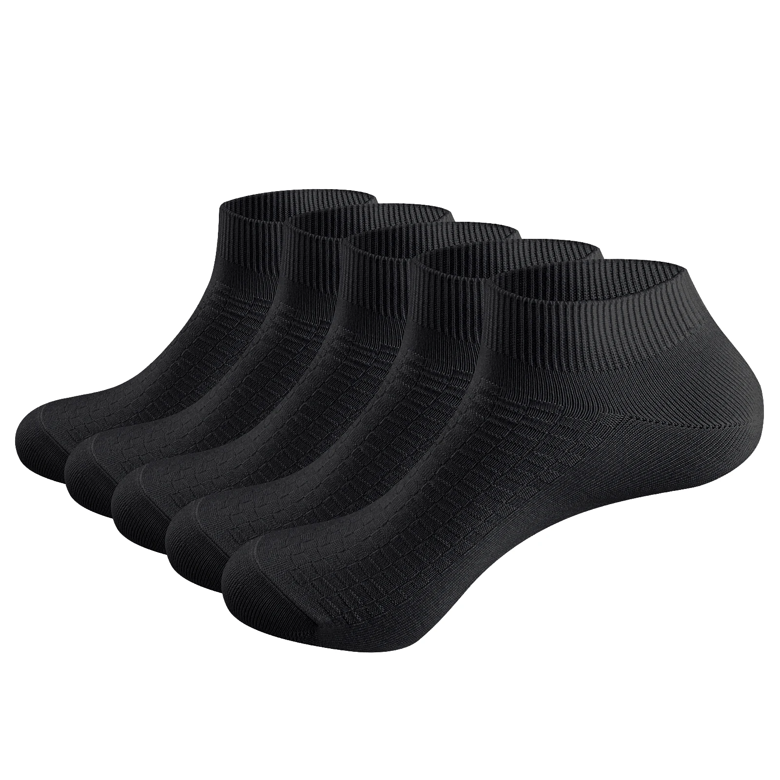 Men Ankle Bamboo Socks Lightweight Thin Low Cut Short Socks