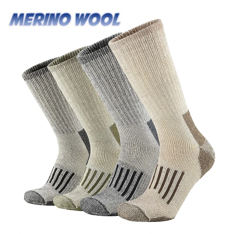 Men's Thermal Hiking Socks 4-Pack