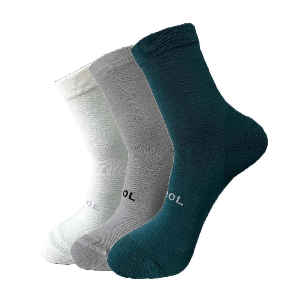 Unisex Thin Sports Hiking Socks - 3 Pairs