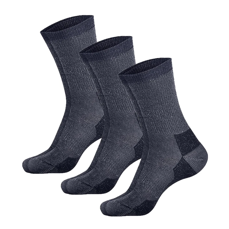 3-Pack Warm and Soft Winter Socks for Men and Women